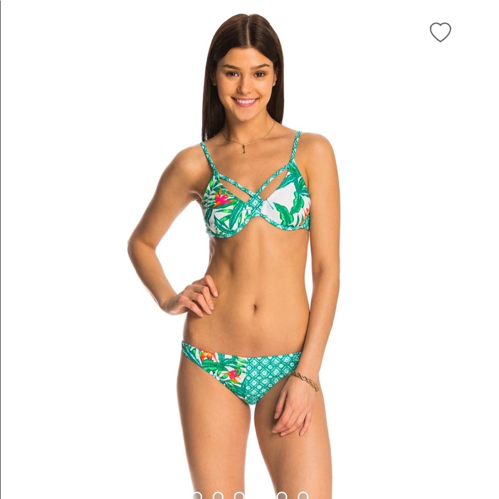 MINKPINK swImsuit TOP and BOTTOM size small